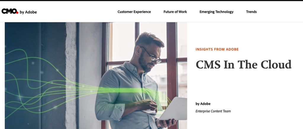 Adobe CMS cloud