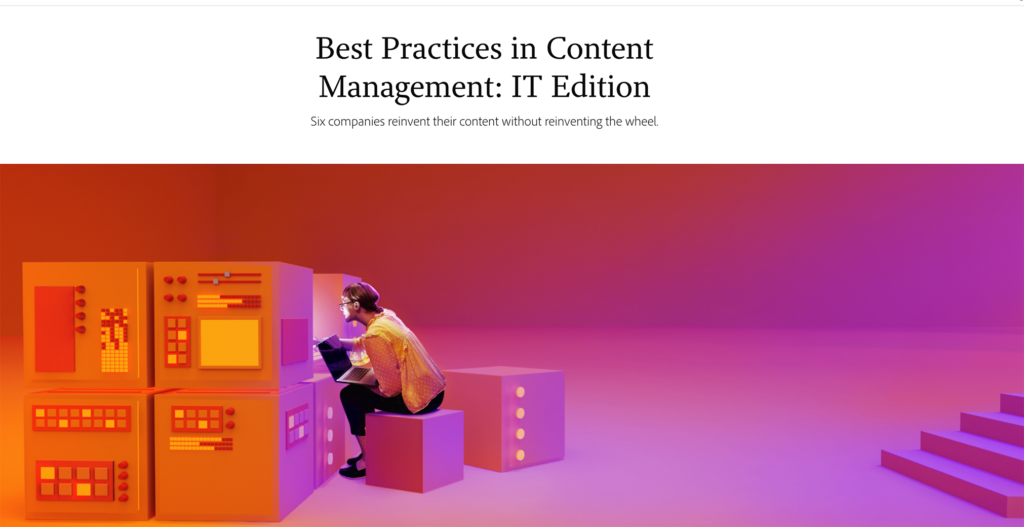 IT best practices in content management