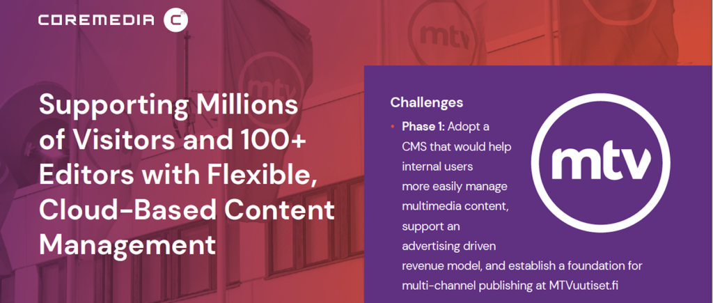 CoreMedia MTV case study