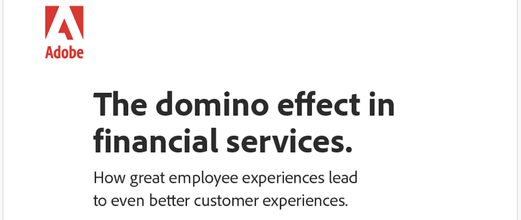 Domino Effect in Financial Services