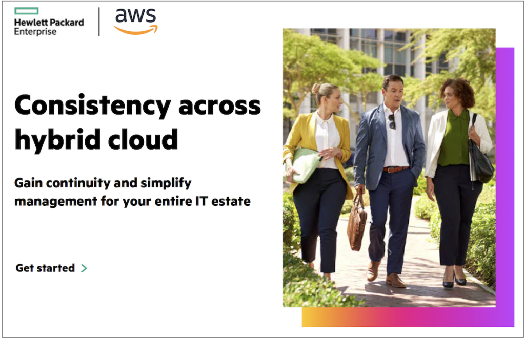 HPE AWS Hybrid Cloud eBook thumbnail